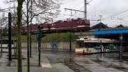 9129_021 Beim Hauptbahnhof, da sieht man nicht nur GT6M 308, sondern auch drei (vermeintlich) Reichsbahn 243er. :-) At the main station, you can see not only GT6M 308,...