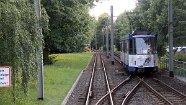 IMG_5114 Aufgrund von Gleisbauarbeiten wurde im Bereich Königshufen/am Wiesengrund Anfang August 2012 eingleisig gefahren. Due to maintenance work in the area...