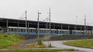 9143_875-Göteborg Hier im Betriebsbahnhof Ringön, 606 und 602. Here at the Ringön depot, 606 and 602.