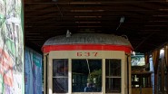 9109_164 New Yorker Triebwagen, der in Wien als Z 4202 unterwegs war: A tram from New york, ran in Vienna as Z 4202.