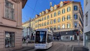 Graz-9146_471 Einbiegen von der Annenstraße. Turning in from Annenstraße.