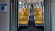 9136_600 Im Inneren, ein paar der insgesamt 78 Sitze. Inside, a couple of the 78 seats.