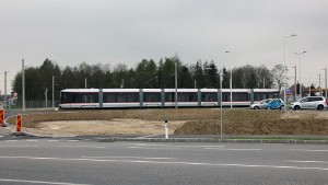 Linz Frühjahr spring 2016 Die Linie 3 wurde am 25. Februar 2016 zur Trauner Kreuzung verlängert. Das neue Teilstück ist rund drei Kilometer lang....