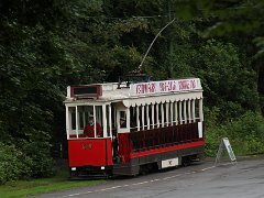 replica of Blackpool and Fleetwood vanguard tram 619