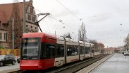 9111_137 Seit 2008 sind die Variobahnen von Stadler in Nürnberg unterwegs. Stadler's Variobahns are in service in Nuremberg since 2008.