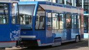 8309_37_Rostock_Strassenbahn Die Beiwagen, als 4NBWE bezeichnet, wurden 1999 bestellt. The trailers, designated 4NBWE, were ordered in 1999.