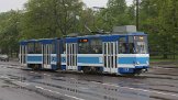 KT4SU 117 Von den einst 73 Garnituren sind im März 2016 noch 6 im Einsatz. From originally 73 trams of this type in March 2016 still some 6 are in service.