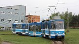 KT6T 102 Alle KT6T wurden 2016/17 zu KT6TM umgebaut, außer 107, die verunfallte. All KT6Ts were converted to KT6TMs in 2016/17, except 107 which became an accident...