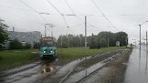 9105_076 Suur-Paala, Endstelle im Regen. Suur-Paala, terminus in the rain.