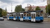 9104_951 Seit Oktober 2017 sind diese auf KT4 beruhenden Retro-Straßenbahnen im Einsatz. These retro trams based on the KT4 have been in service since October 2017.