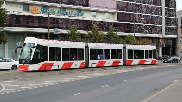 CAF Urbos Insgesamt 20 CAF Urbos AXL wurden in den Jahren 2014 bis 2016 nach Tallinn geliefert und sind die ersten komplett...