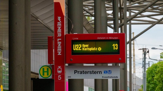 U2Z - Praterstern An den ersten drei Tagen der Linie U2Z (28.-30.5.21) wurde die U2 zum Praterstern gekürzt und die Linie U2Z entsprechend...