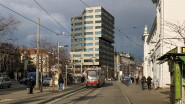 Linie-33_Wien_9122_075 Josefstädter Straße, westliche Endstelle für lange Zeit. Josefstädter Straße, western terminus for a long time.