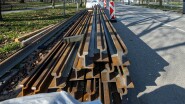 Wien-9148_733 Auf Höhe der Lusthausstraße liegen schon Schienen.