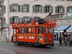 9110_788 Und in der Adventzeit die Märli-Tram. And in the Advent season the Märli tram.