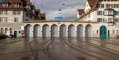 Betriebshof - depot Ein kurzer Blick zu zwei Betriebshöfen der Straßenbahn Zürich. A quick look at two depots of the Zurich tram.